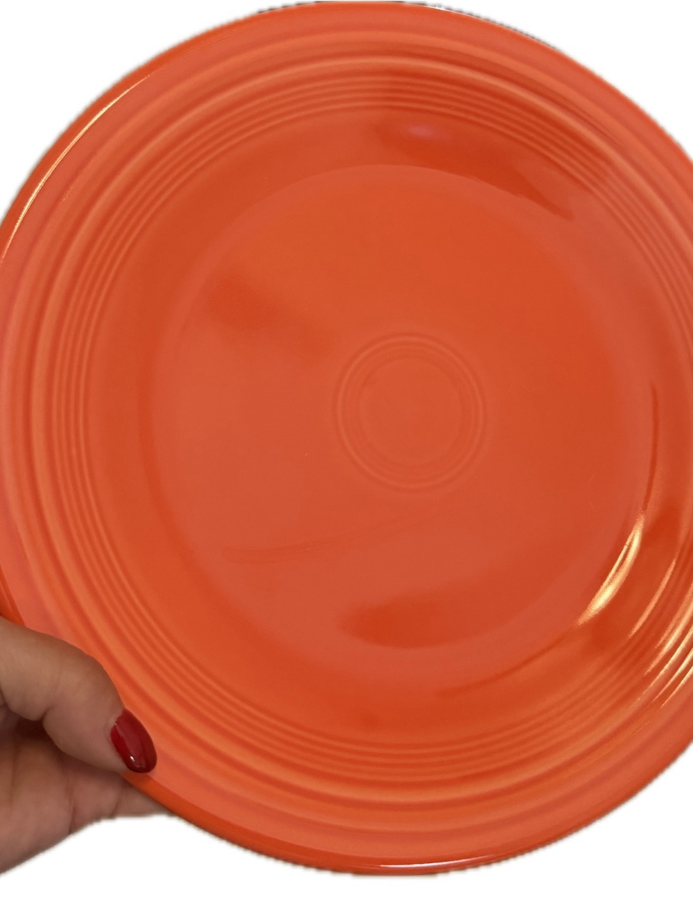 Fiesta 10.5” Dinner Plate in Poppy - Excellent Condition!